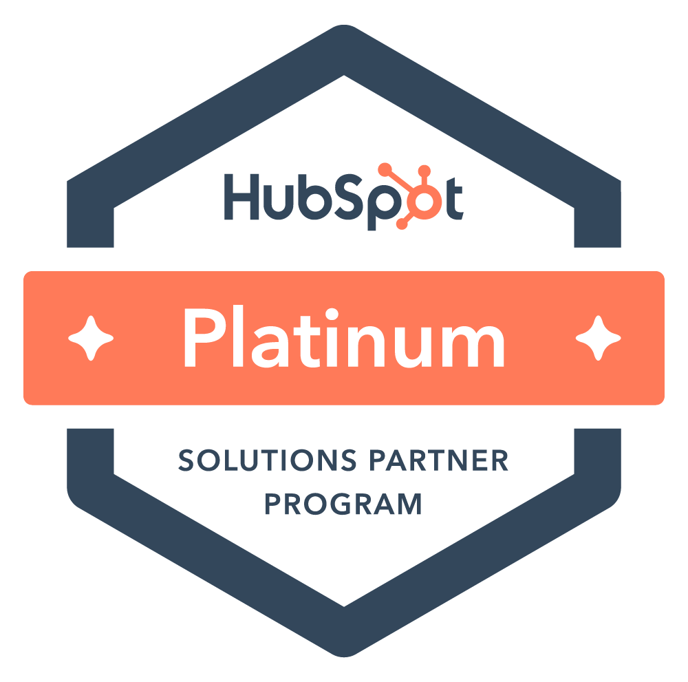 HubSpot Platinum Solutions Partner Badge